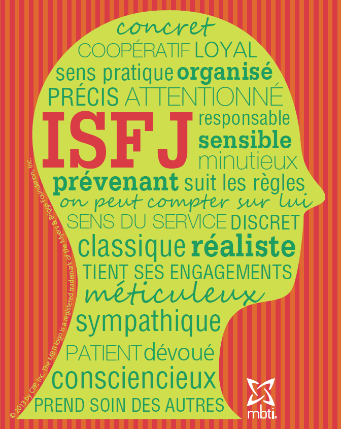 Profil MBTI ISFJ - Performance et Coaching - Pierre Cochat coach certifié MBTI