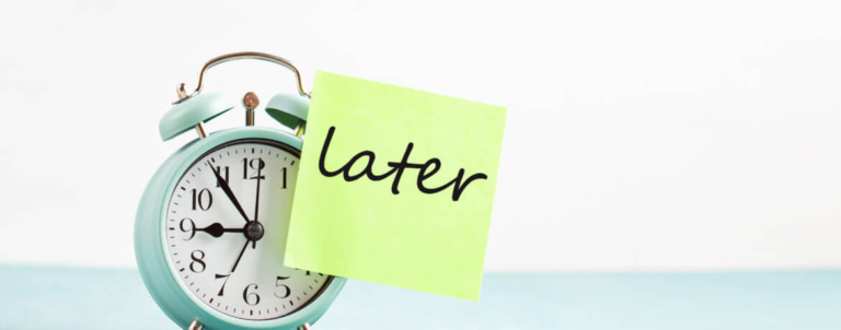 procrastination | performance et coaching
