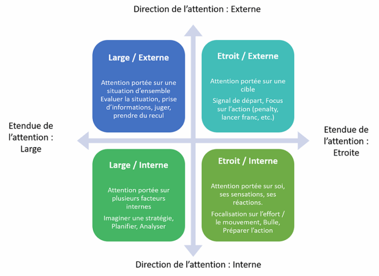 styles attentionnels Nideffer - concentration | Performance et coaching