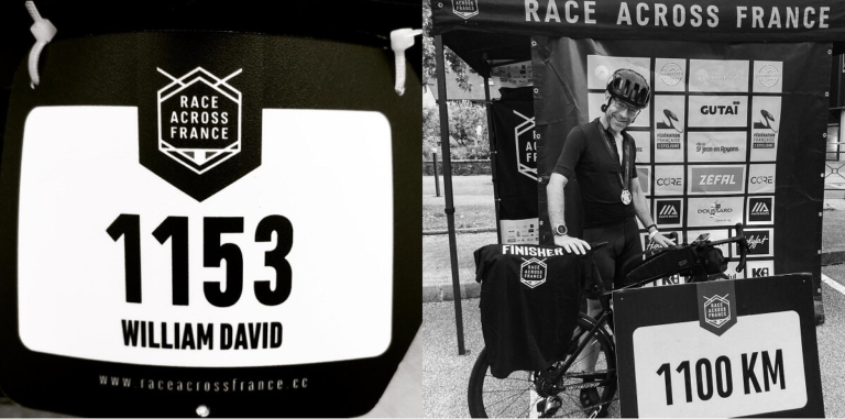 race across france 2021 temoignage William DAVID