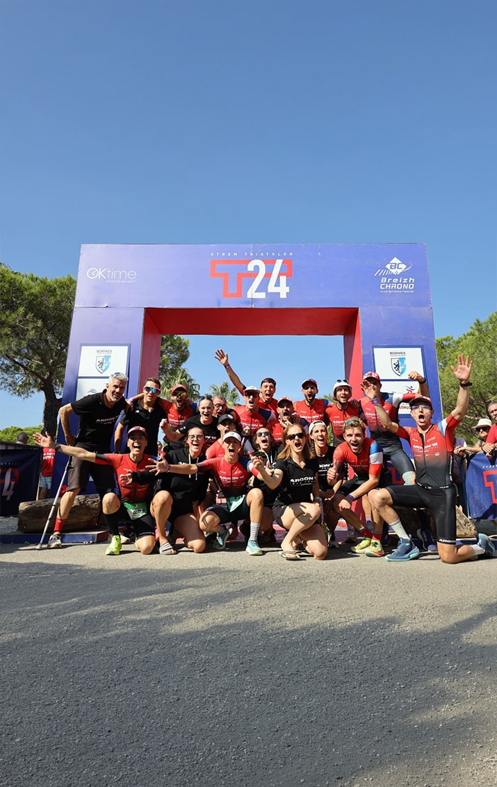 T24 Bormes-les-Mimosas 2025 - événement triathlon - Team Argon 18 France